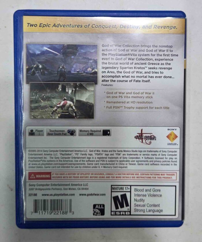 God of War Collection | PS Vita - Imagen 2