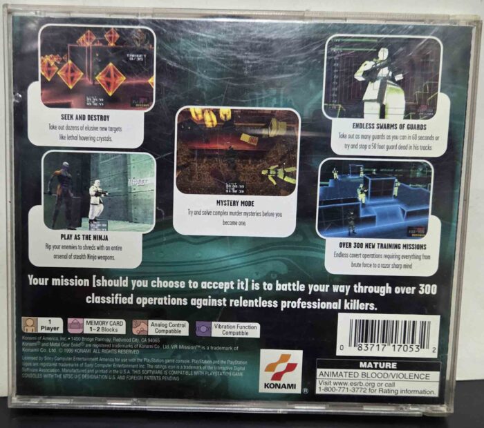 Metal Gear Solid VR Missions | Ps1 - Imagen 3