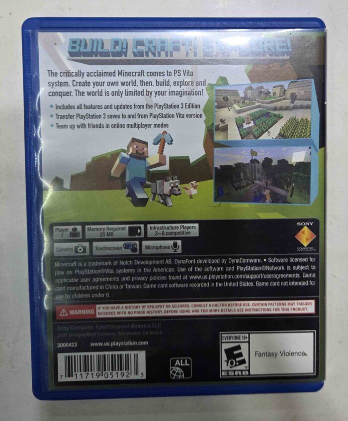 Minecraft PlayStation Vita Edition | PS Vita - Imagen 2
