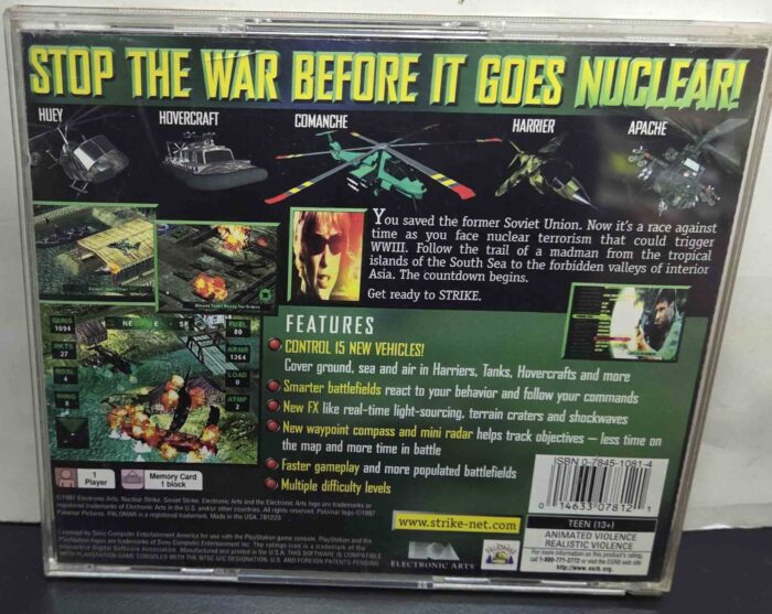 Nuclear Strike | Ps1 - Imagen 3