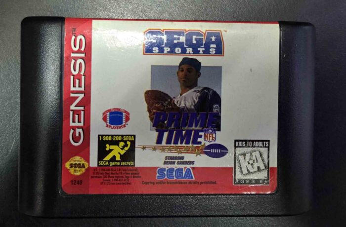 Prime Time NFL Football | Sega Genesis Original