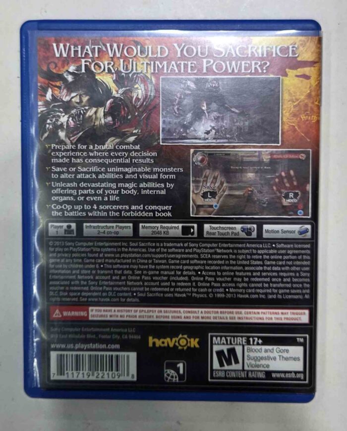 Soul Sacrifice | PS Vita - Imagen 2