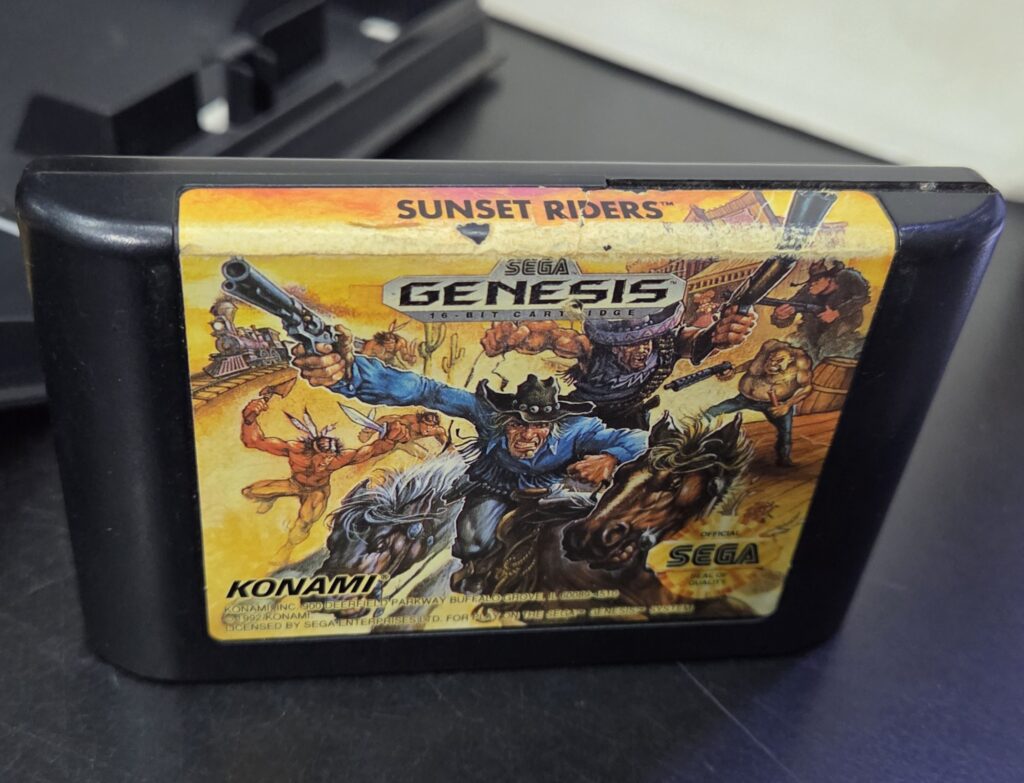 Sunset Riders Sur Sega Megadrive / Genesis - Jeu Vidéo Occasion