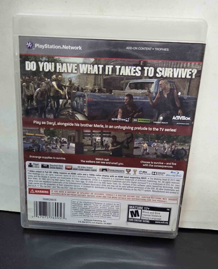 The Walking Dead Survival Instinct | PS3 - Imagen 2