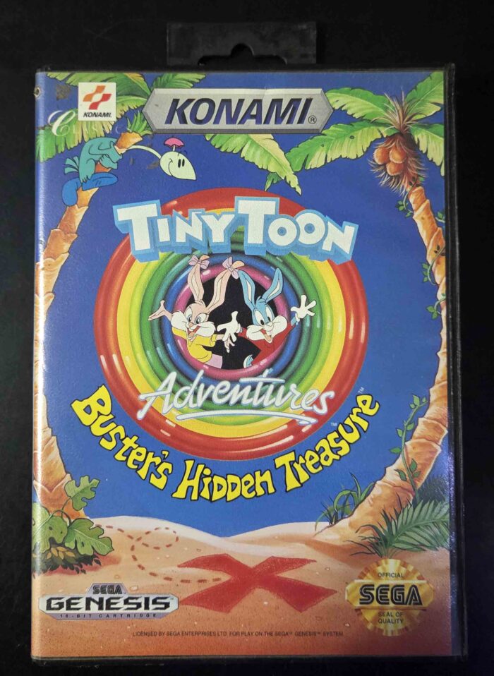 Tiny Toon Adventures Buster's Hidden Treasure | Sega Genesis Original
