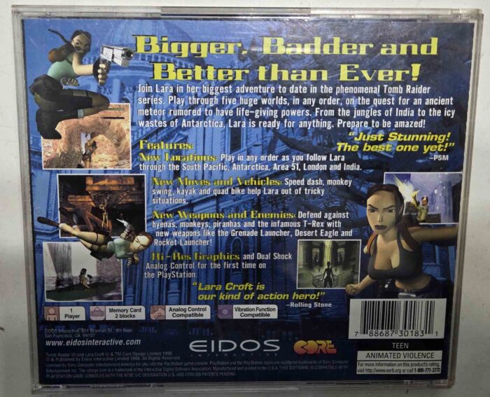 Tomb Raider III | Ps1 - Imagen 3
