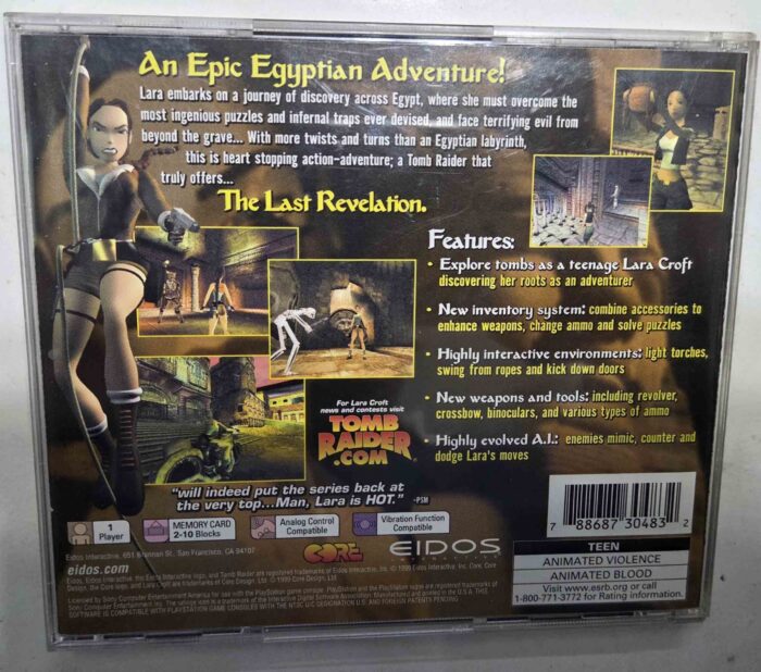 Tomb Raider The Last Revelation | Ps1 - Imagen 2