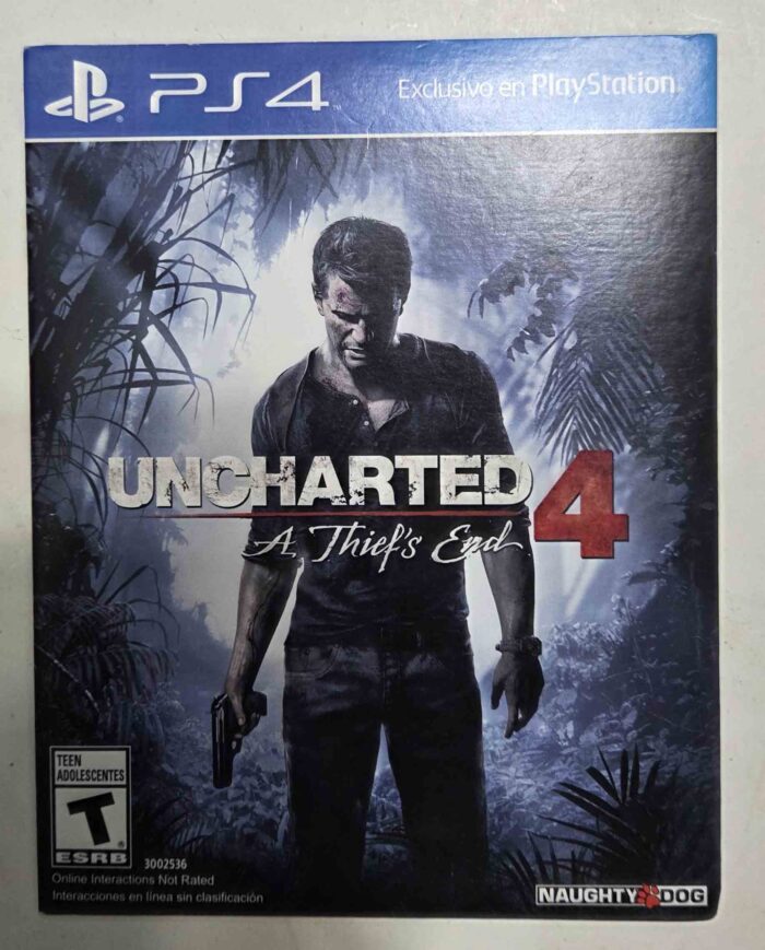 Uncharted 4 A Thief's End (carton) | PS4