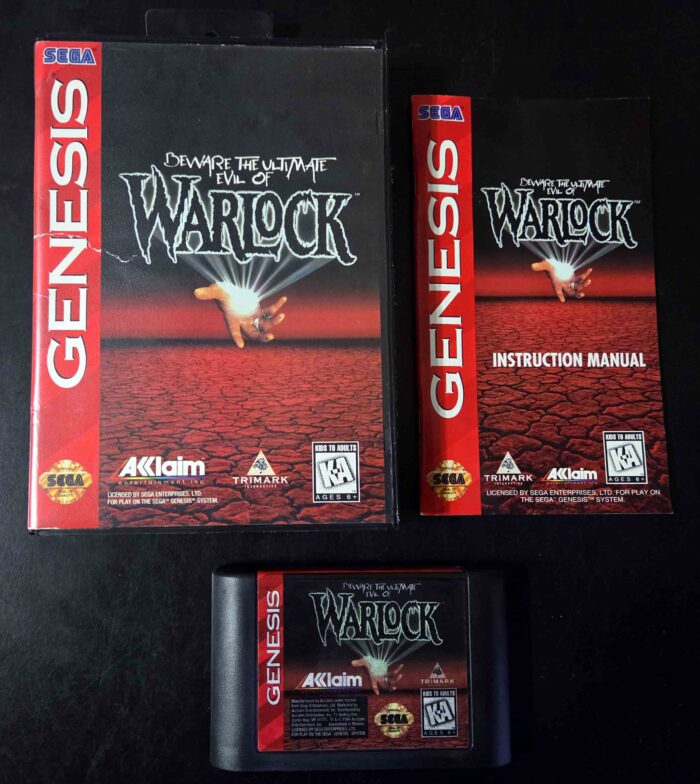 Warlock | Sega Genesis Original
