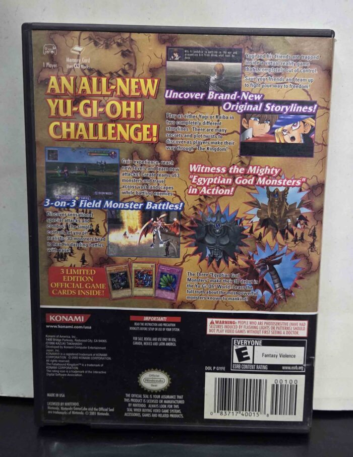 Yu-Gi-Oh! The Falsebound Kingdom | Gamecube - Imagen 3