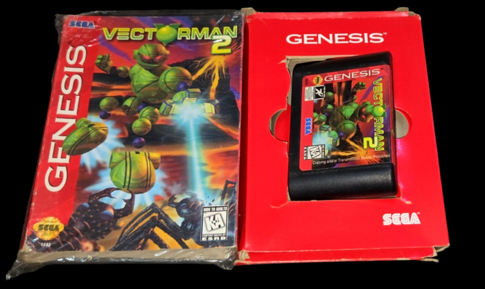 Vectorman 2 / Sega Genesis original 
En caja