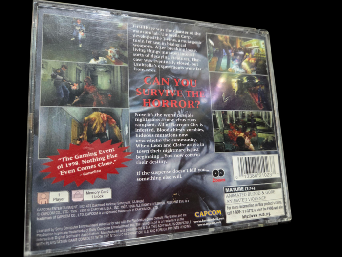 Resident evil 2 Original Playstation 1 Ntsc Completo - Imagen 3