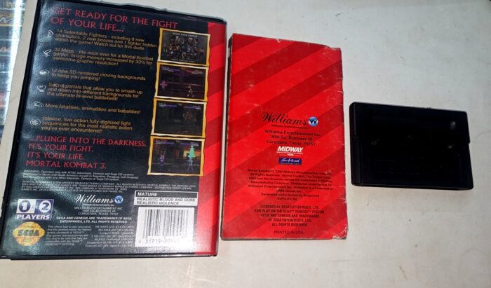 Mortal Kombat 3 Original
Sega genesis / Completo - Imagen 2