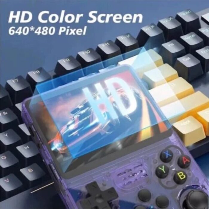 Consola Portátil R36s Mas De 14.000 Juegos Emula mas de 30 Consolas Edicion 2025 Violeta - Imagen 5