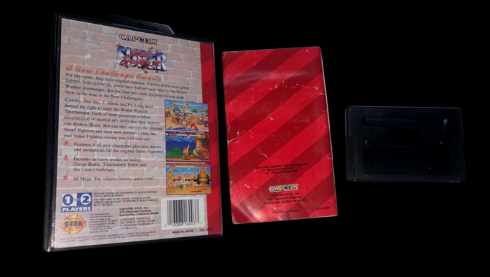 Super Street Fighter II Original Completo Sega Genesis - Imagen 2