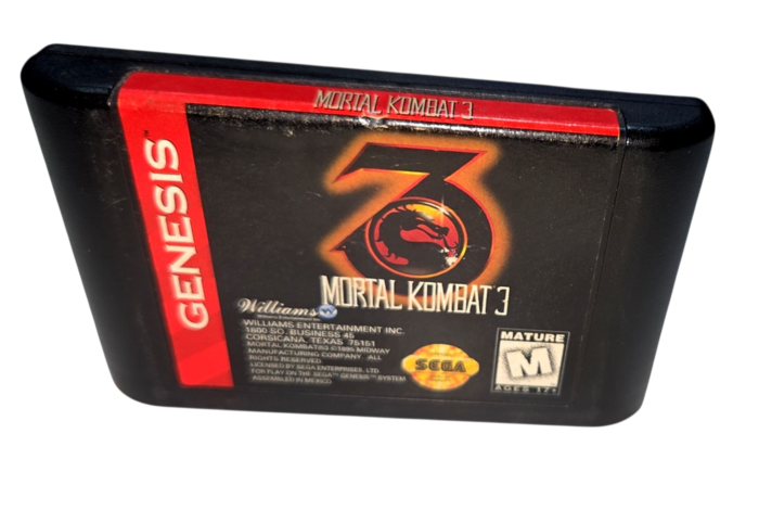 Mortal Kombat 3 Sega Genesis Original