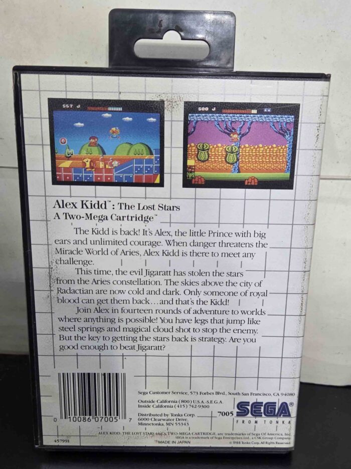 Alex Kidd The Lost Stars | Sega Master System - Imagen 4