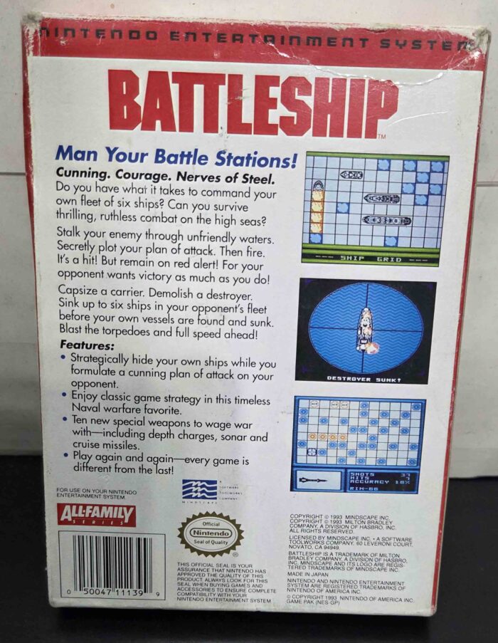 Battleship | Nintendo Nes - Imagen 3