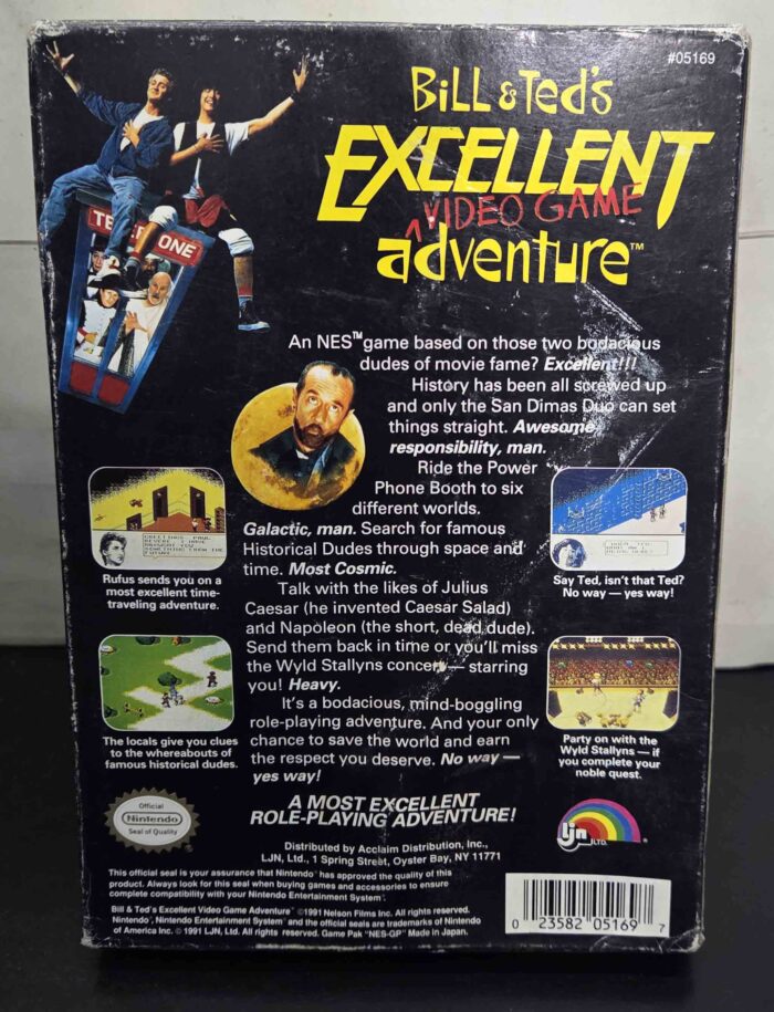 Bill & Ted's Excellent Video Game Adventure | Nintendo Nes - Imagen 3