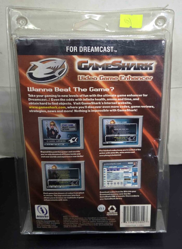 Game Shark CDX | Dreamcast - Imagen 2