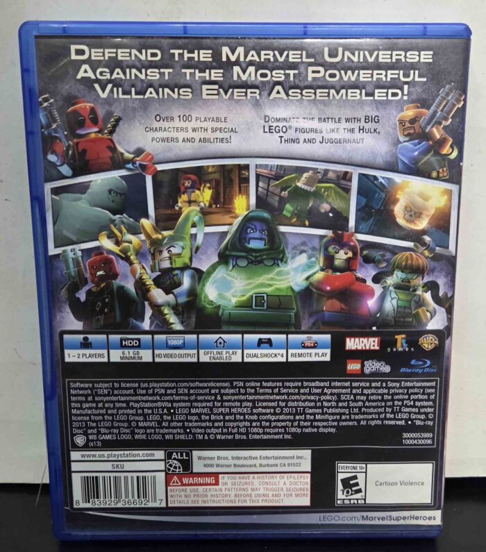 Lego Marvel Super Heroes | PS4 - Imagen 2