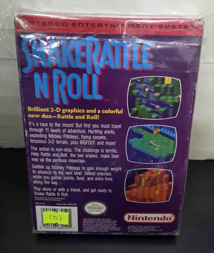 Snake Rattle 'n' Roll | Nintendo Nes - Imagen 3