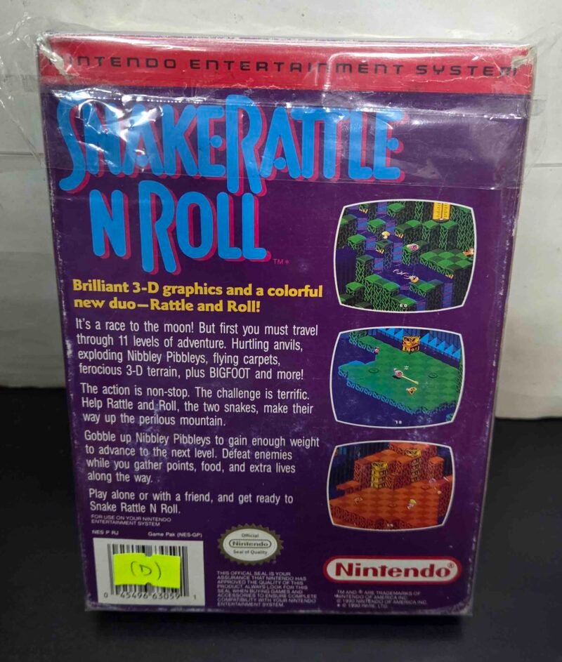 Snake Rattle Games Snake Rattle ‘n’ Roll | Nintendo Nes – Museum Games