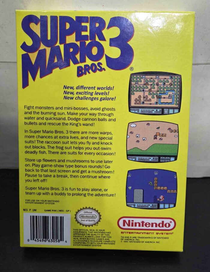 Super Mario Bros. 3 (caja custom) | Nintendo Nes - Imagen 2