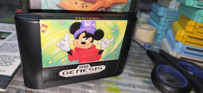 Fantasia Mickey Sega Original En Caja Manual - Imagen 3