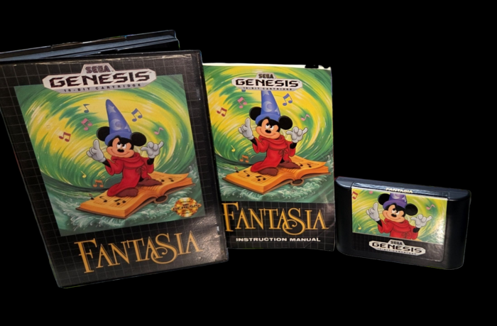 Fantasia Mickey Sega Original En Caja Manual