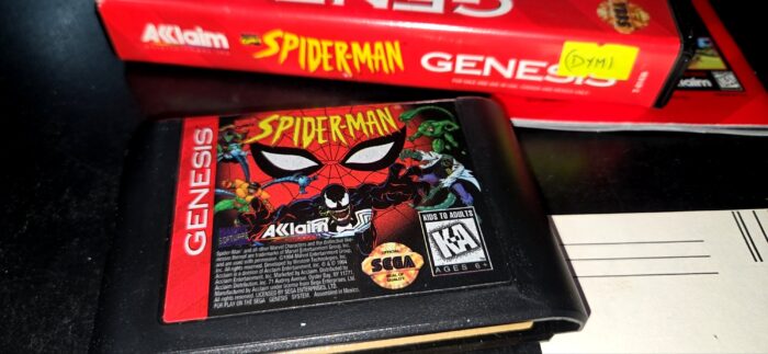 Spider-Man Animated Series Sega Genesis Original Completo + Folleterias - Imagen 2