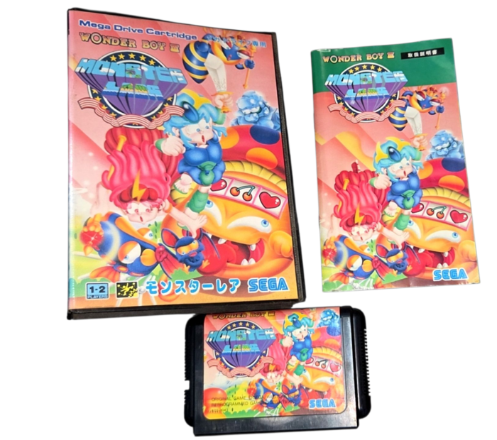 Wonder Boy III Original Completo Sega Mega Drive