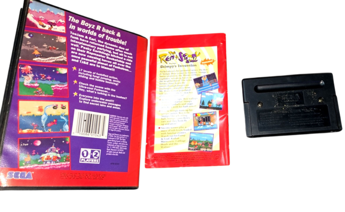Toe & Jam Panic In Funkotron Sega Original Completo - Imagen 2