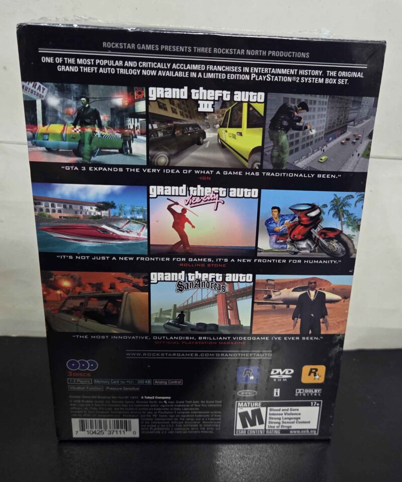 Grand Theft Auto The Trilogy | PS2 – Museum Games