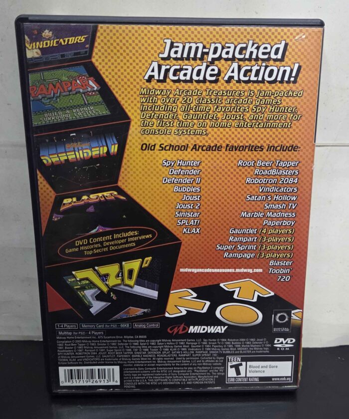 Midway Arcade Treasures 1 | PS2 - Imagen 3