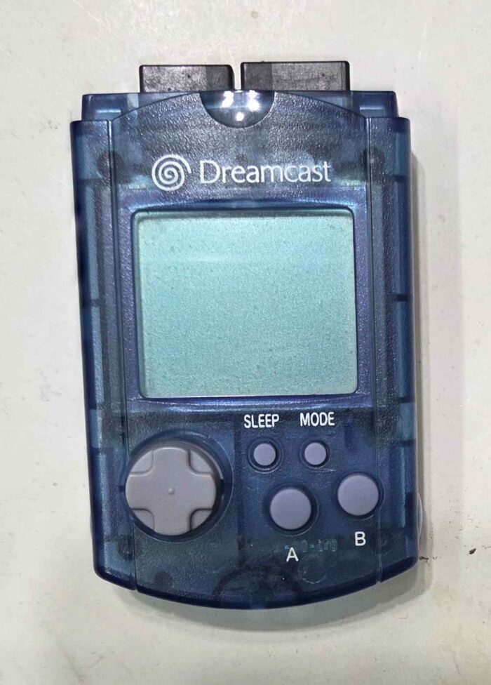 Visual Memory Unit Azul Transparente VMU | Sega Dreamcast - Imagen 2