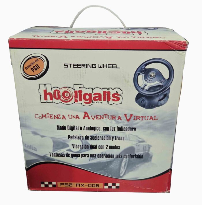 Volante Hooligans Compatible Para Ps2 - Imagen 3
