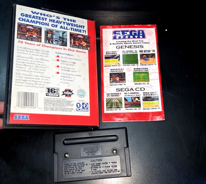 Greatest Heavyweights Sega Original Completo - Imagen 2