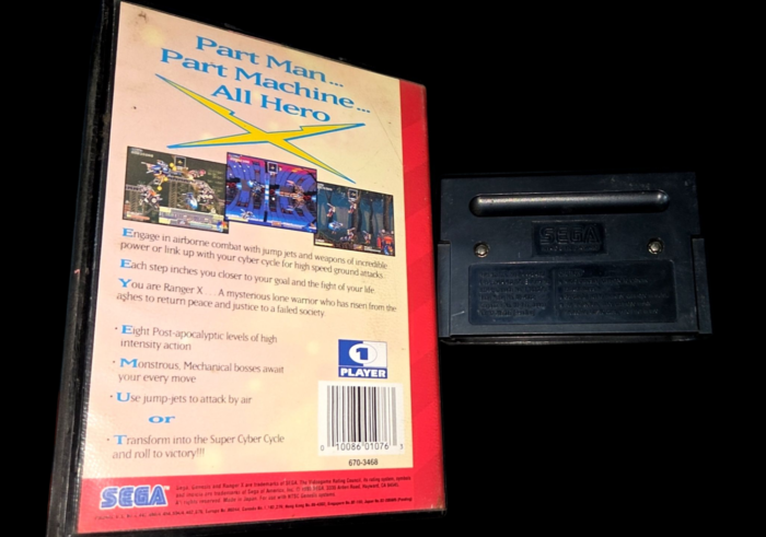 Ranger X Sega Genesis original en Caja - Imagen 2