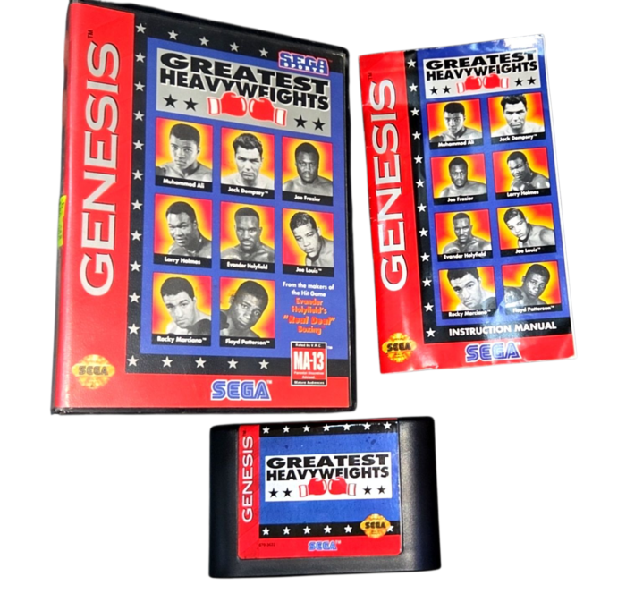Greatest Heavyweights Sega Original Completo