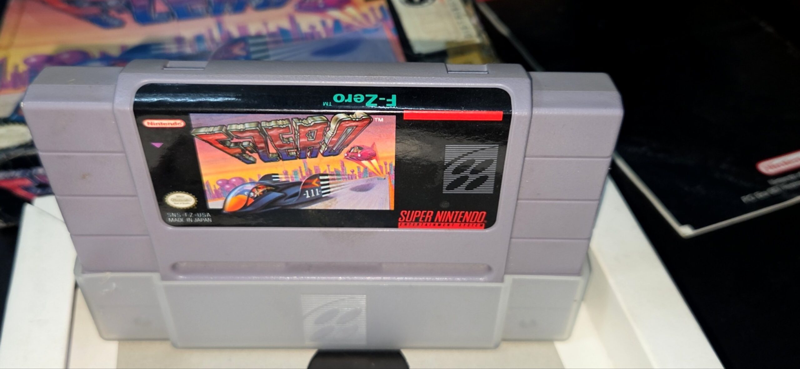 F-zero Original Completo Super Nintendo Snes - Imagen 3