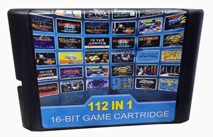 112 In 1 Reales | Cartucho Compatible Sega 16 Bits