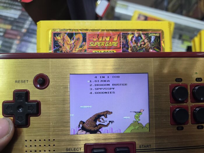 4 In 1 | YH-8027 / Goonies – Gi Joe – y mas | Cartucho Compatible Family Game - Imagen 4