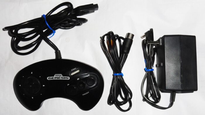 Sega Genesis Modelo 1 Original Completa + Joystick - Imagen 3