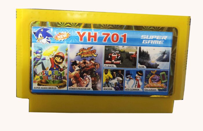 7 In 1 | YH-701 / Super Mario 3 – Street of Fighter 60p – y mas | Cartucho Compatible Family Game