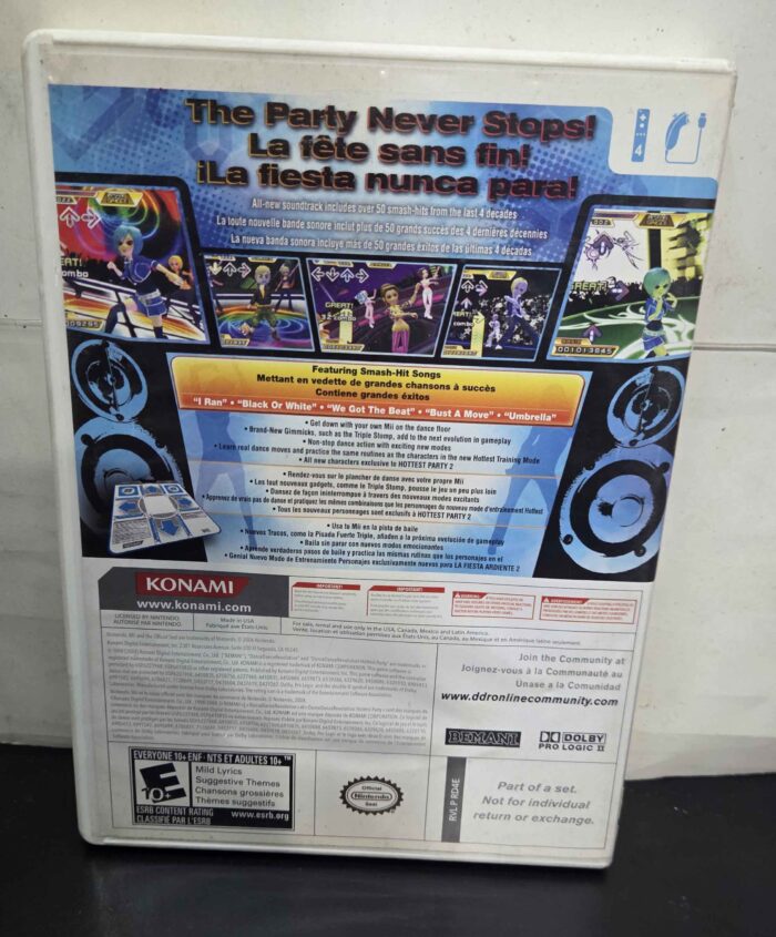 Dance Dance Revolution Hottest Party 2 | Wii - Imagen 3