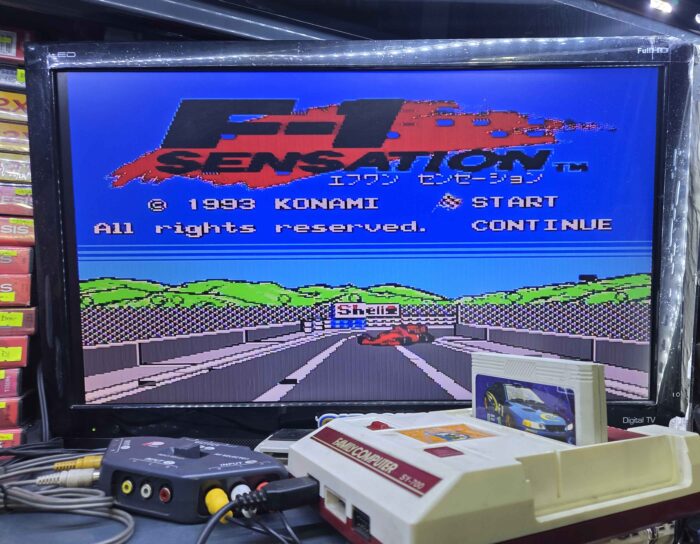F-1 Sensations | Cartucho Compatible Family Game - Imagen 2