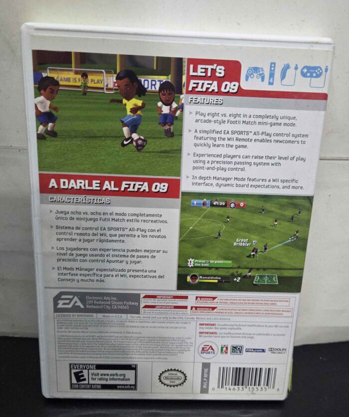 FIFA Soccer 09 All Play | Wii - Imagen 3