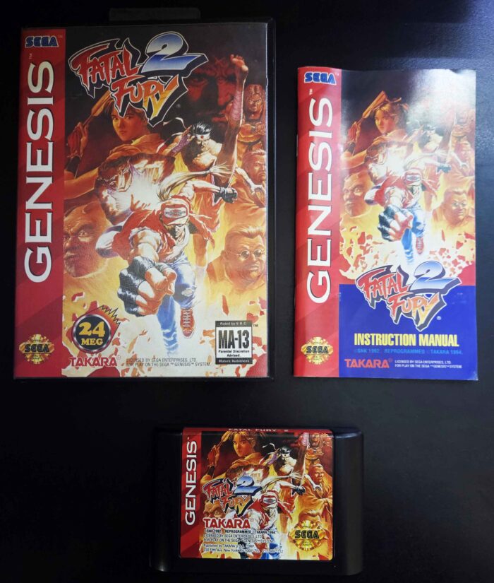 Fatal Fury 2 | Sega Genesis Original