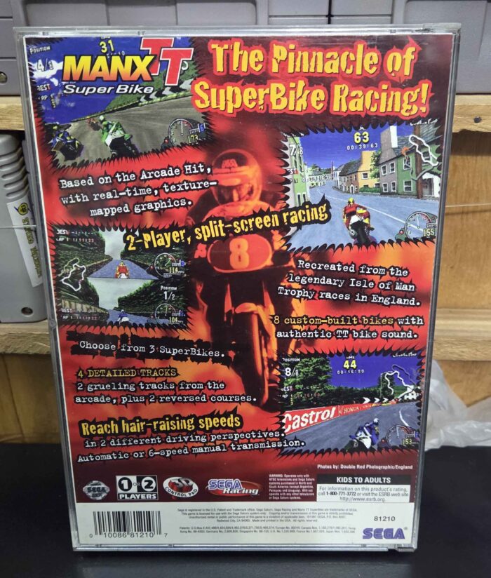 Manx TT SuperBike | Sega Saturn Original - Imagen 3